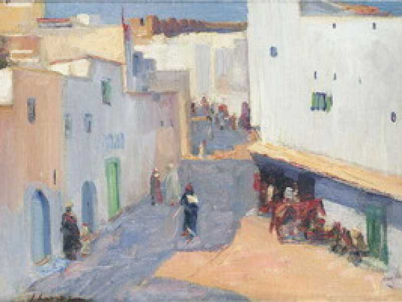 Una strada di Tangeri,&nbsp;John Lavery<br />