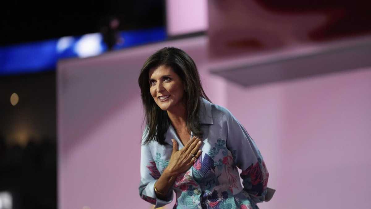 Nikki Haley (foto Ap, via LaPresse)