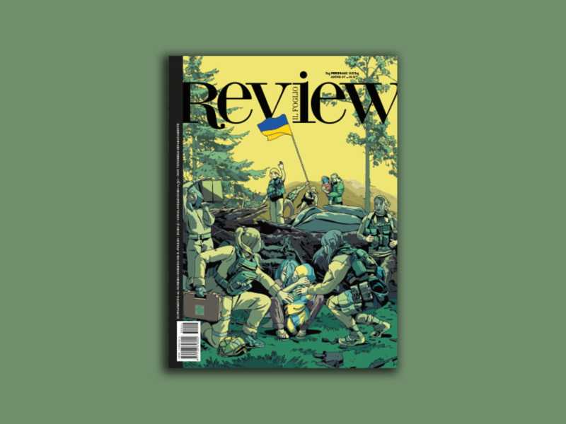 La copertina del Foglio Review raccontata da Jacopo Starace