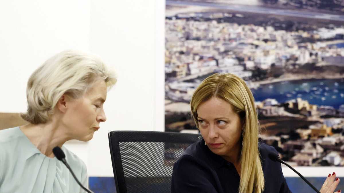 Immagine di Il dem Nannicini: “Brava Meloni a dire no al bis di von der Leyen”