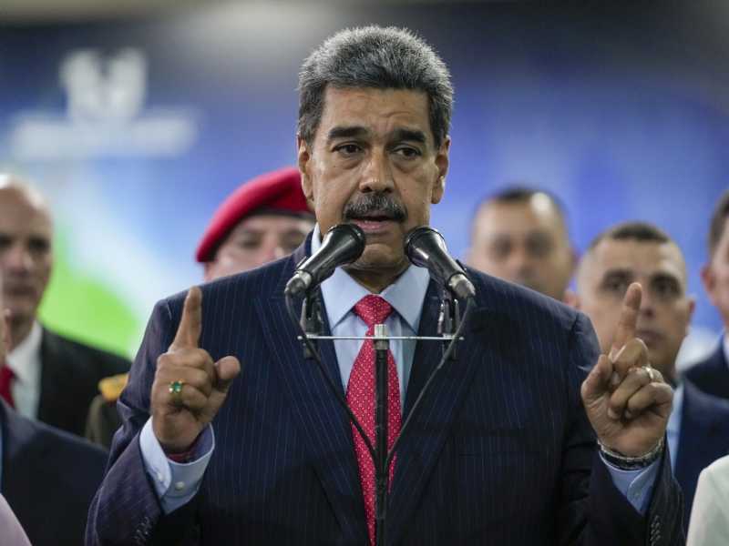 &nbsp;Nicolas Maduro alla Corte Suprema di Caracas (LaPresse)<br />