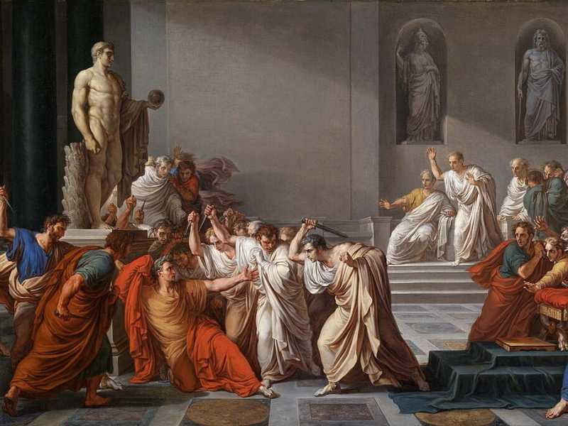 &nbsp;La morte di Giulio Cesare