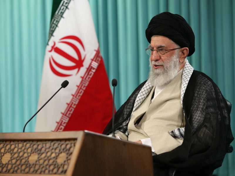 La Guida suprema iraniana Ali Khamenei (Ansa) 