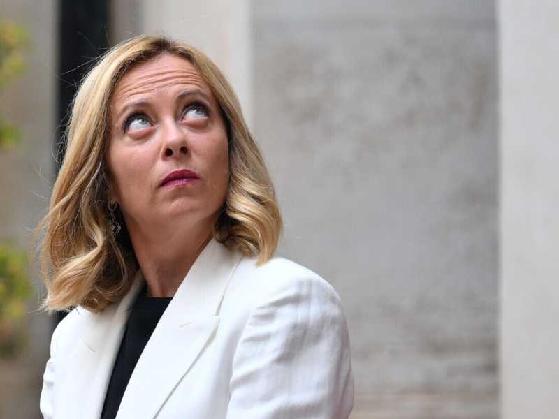 Giorgia Meloni - foto Ansa