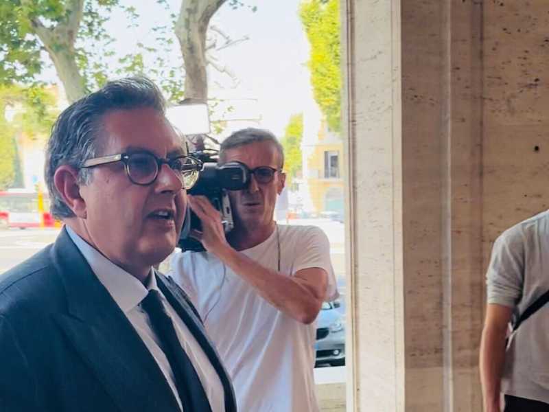 Giovanni Toti è a Roma. L'incontro con Salvini (e Rixi): "Il candidato in Liguria? Sarà deciso in seguito"
