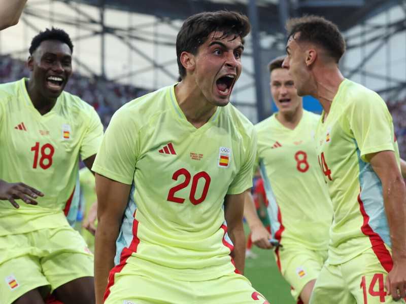La Spagna alle Olimpiadi di Parigi 2024 - foto Ansa