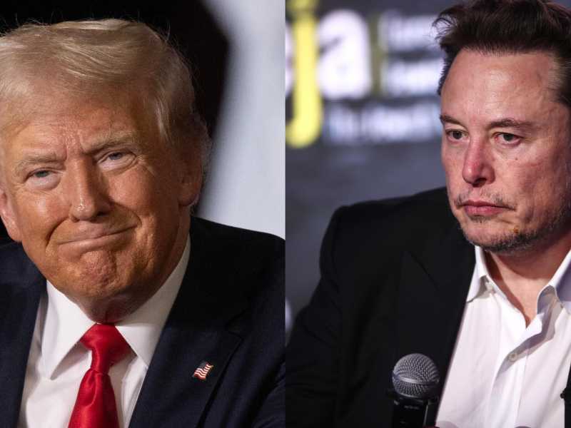 &nbsp;Donald Trump ed Elon Musk - foto Ansa
