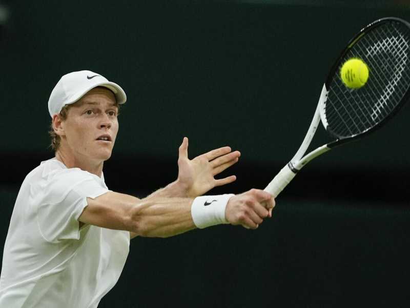 Jannik Sinner (foto Ap, via LaPresse)