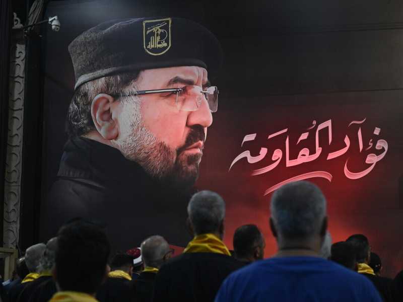 &nbsp;Fuad Shuk, un comandante di Hezbollah ucciso a Beirut - foto Ansa