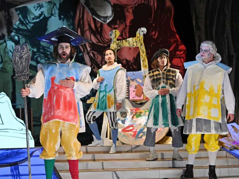 "La Bohème" al Teatro di Stato di Meiningen (Foto di Martin Schutt/picture Alliance via Getty Images)<br /> <br />