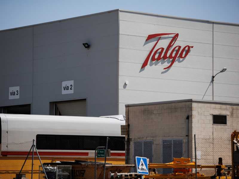 Stabilimento Talgo Las Matas, il 27 agosto 2024 a Las Rozas, Madrid (Foto di Alejandro Martinez Velez/Europa Press via Getty Images)&nbsp;<br />