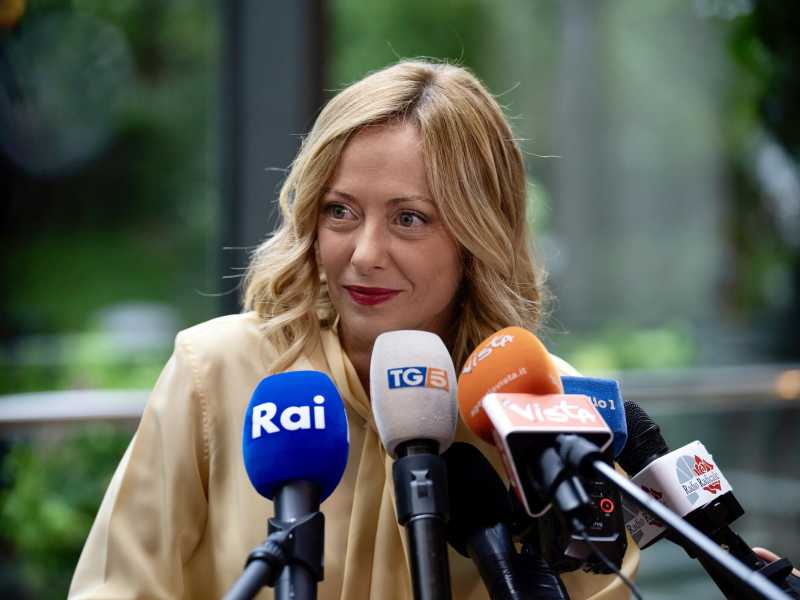 &nbsp;Giorgia Meloni - foto Ansa