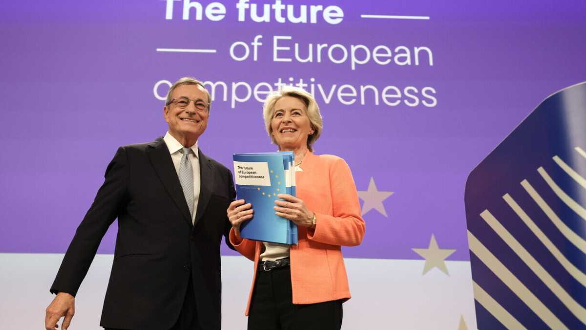Immagine di No ai cambiamenti radicali. Per von der Leyen il rapporto Draghi non è esistenziale