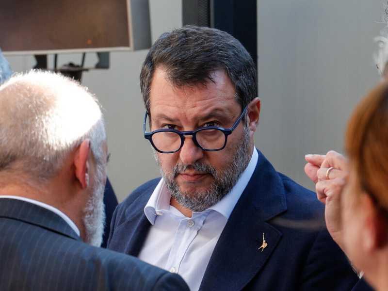  Matteo Salvini - foto Ansa