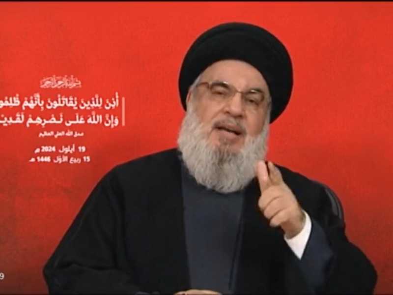 Nasrallah denuncia “l’atto di guerra” di Israele, ma è vulnerabile