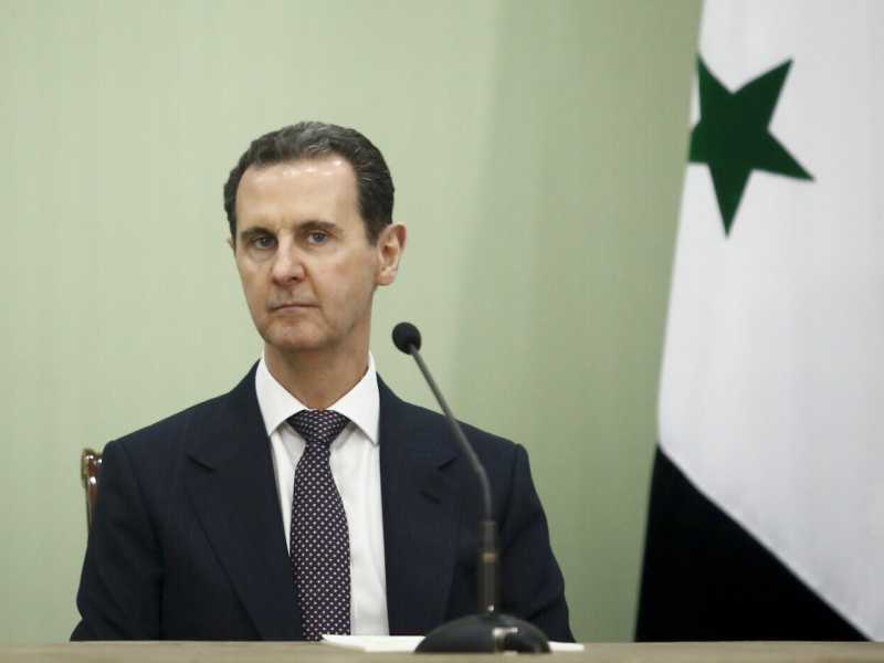 Bashar el Assad (foto Getty)