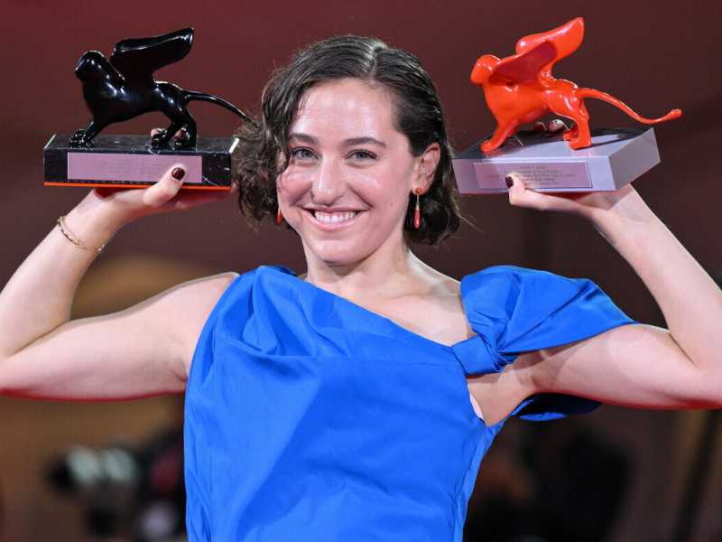 La regista Sarah Friedland (foto Ansa)&nbsp;<br />