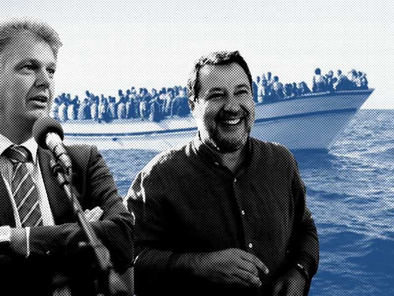 L’internazionale sovranista: “Salvini è la nostra bandiera”