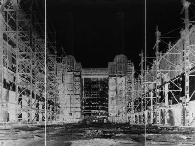 Vera Lutter, Battersea Power Station, II, July 3, 2004 ( &copy; Vera Lutter, Courtesy of the artist, New York via pagina Facebook MAST.Bologna)&nbsp;<br />