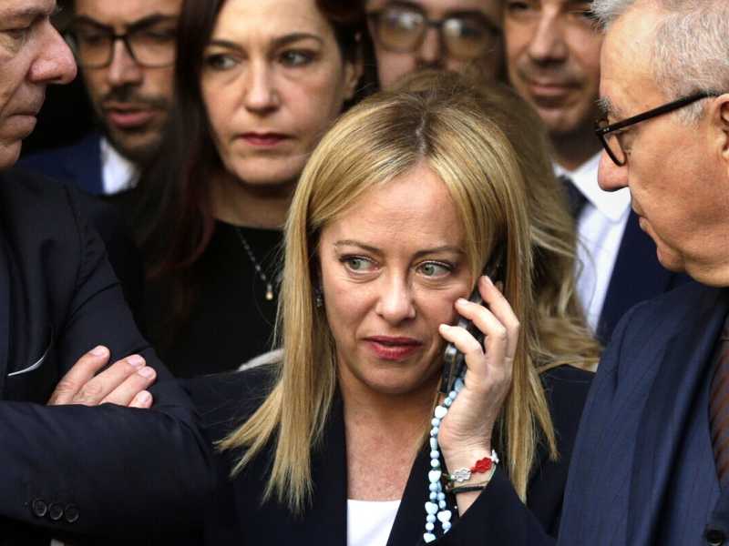 Giorgia Meloni (foto LaPresse)