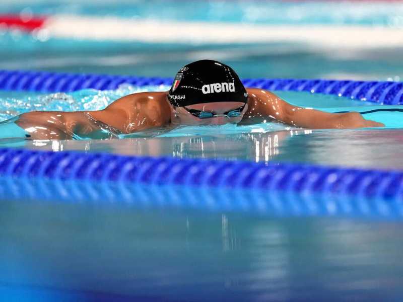 Nicol&ograve; Martinenghi a Parigi 2024 (foto LaPresse)