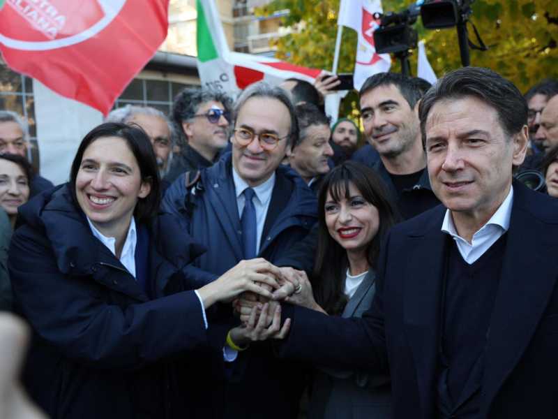 Sinistra sit-in: Conte, Schlein e Fratoianni&Bonelli all’ospedale (di Terni). Preoccupa Bandecchi