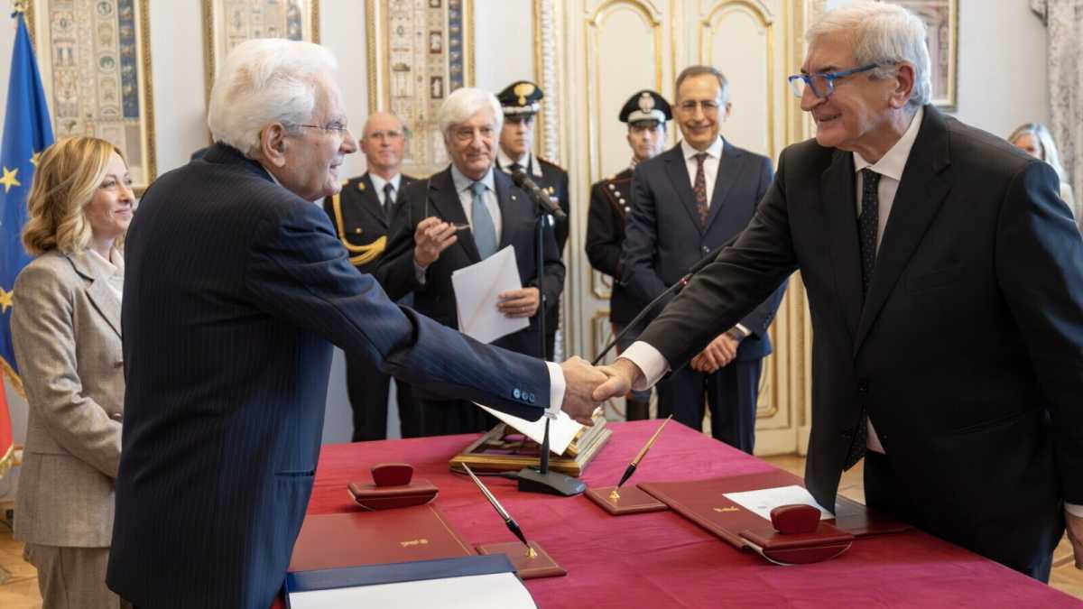 Immagine di Foti ministro al posto di Fitto, Mattarella firma il decreto