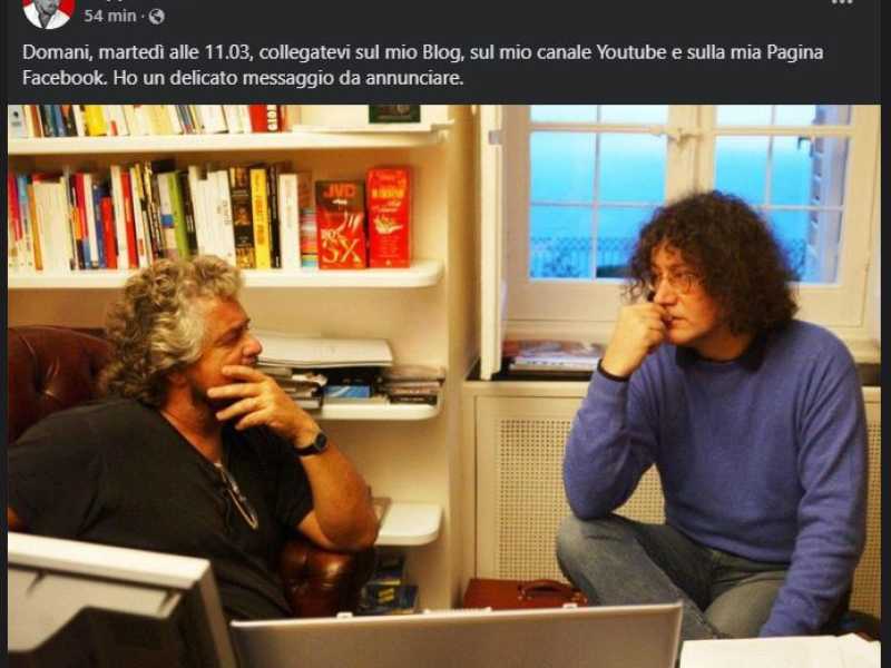Grillo prepara la diretta contro Conte. Il fondatore rivuole nome e simbolo