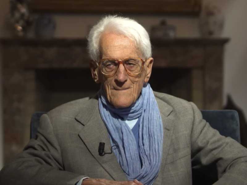Eugenio Borgna, in dialogo con Umberto Galimberti, in occasione dell'uscita di "Il fiume della vita" (frame video YouTube / Feltrinelli)&nbsp;<br />
