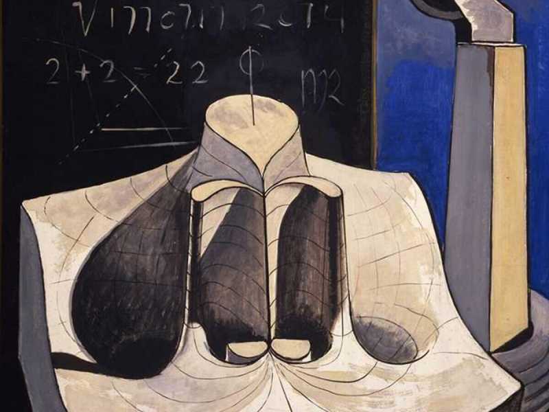 Man Ray, Julius Caesar (1948) olio su masonite, Rosalind &amp; Melvin Jacobs Collection, New York&nbsp;<br />