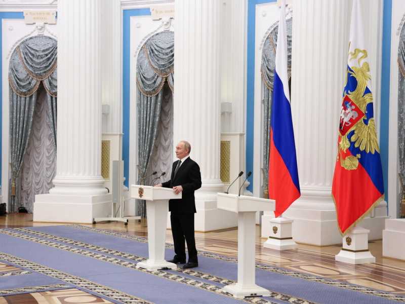 Vladimir Putin (foto Epa, via Ansa)