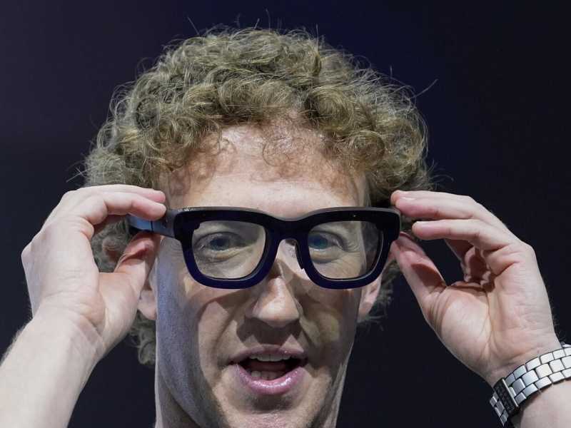  Mark Zuckerberg (foto Ap, via LaPresse)<br />