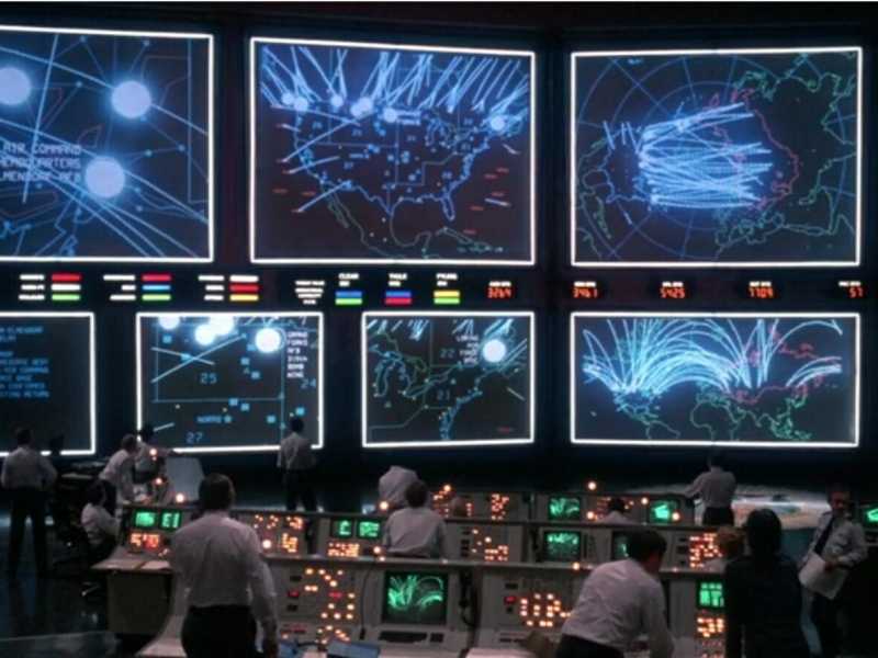 Una scena del film WarGames&nbsp;<span style="color: rgb(71, 71, 71); font-family: Arial, sans-serif; font-size: 14px;">del 1983 diretto da John Badham</span>