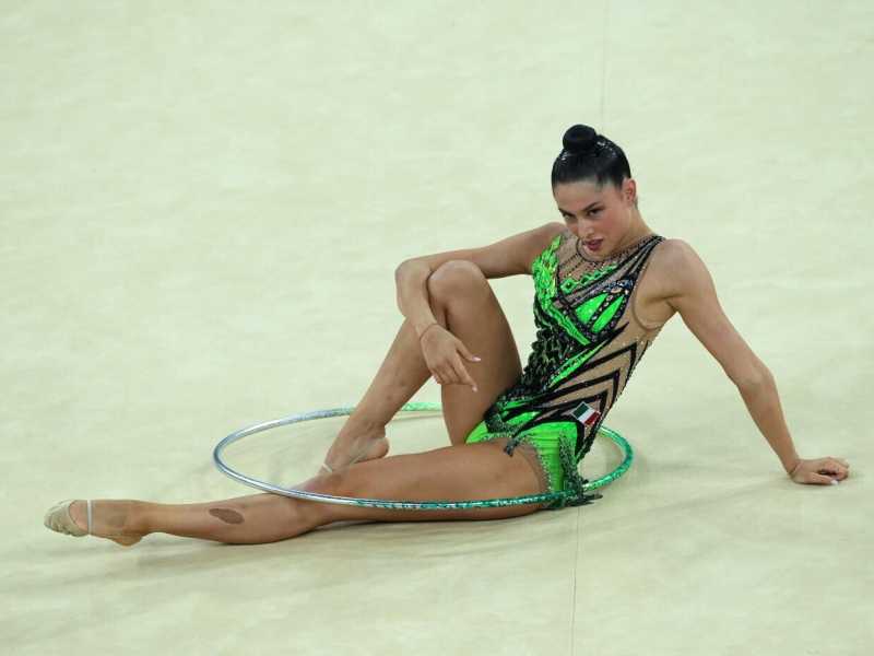 Milena Baldassarri durante i Giochi olimpici di Parigi 2024 (foto LaPresse)<div> </div>