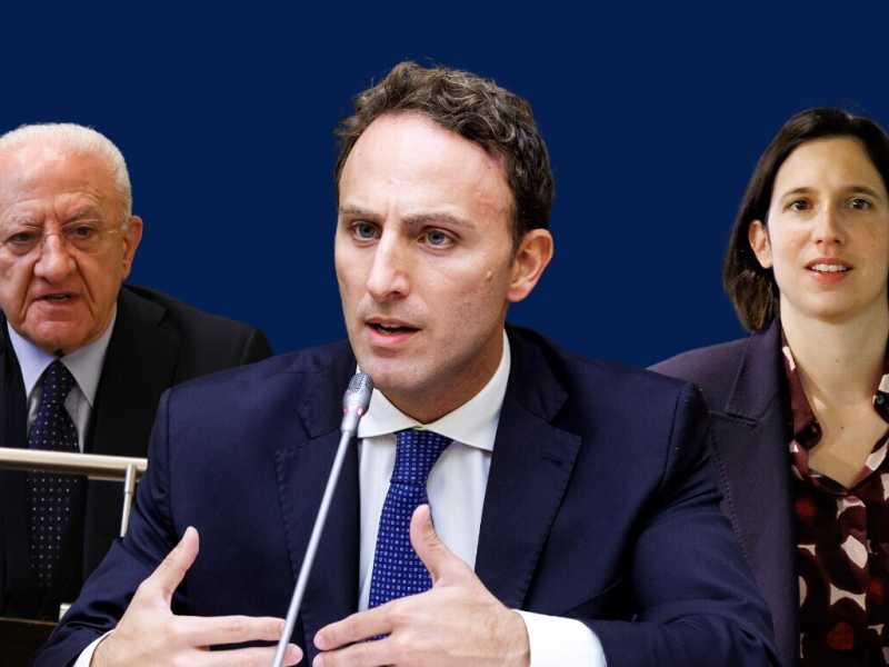 La guerra di De Luca jr fra il padre Vincenzo e Elly: "Sono un ambasciatore: ho a cuore la Campania, io"