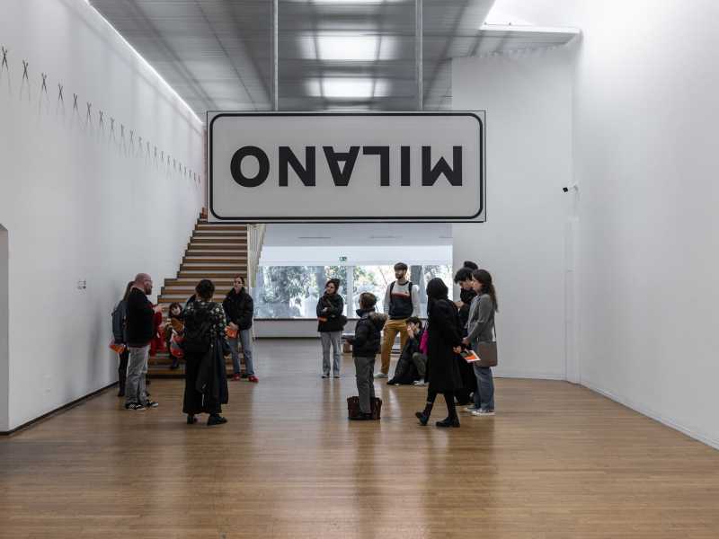Mostra "METAL PANIC" di Marcello Maloberti al PAC (Padiglione d'Arte Contemporanea) - Foto di Emanuele Cremaschi/Getty Images <br />