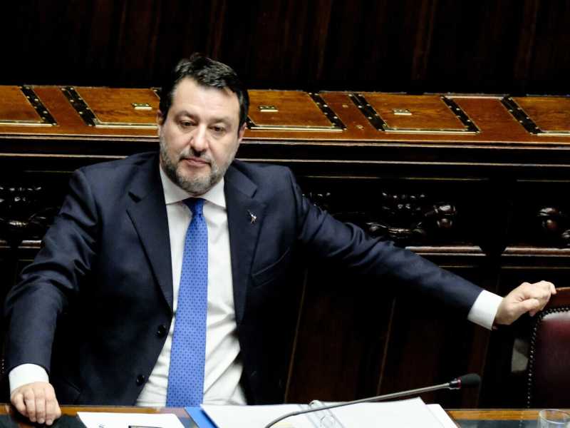 Matteo Salvini (foto LaPresse)