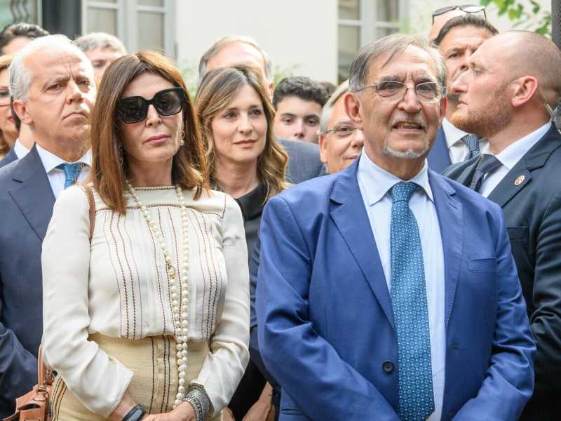 Daniela Santanchè e Ignazio La Russa (Lapresse) <br />