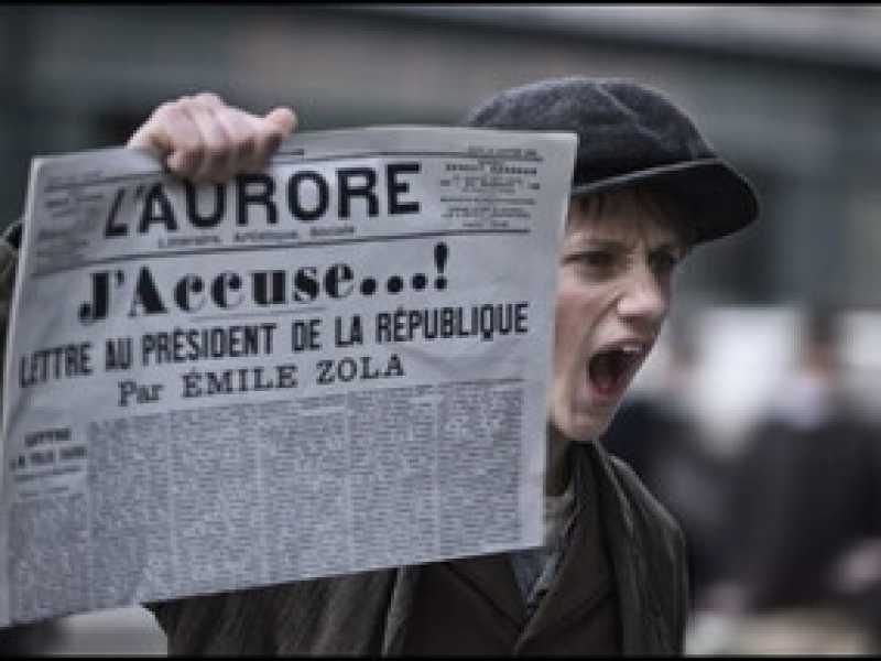 Una scena del film di Polanski sull’affare Dreyfus <br />