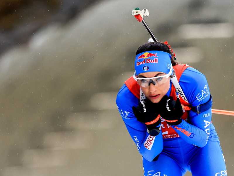  Dorothea Wierer (Foto Ansa)<br />