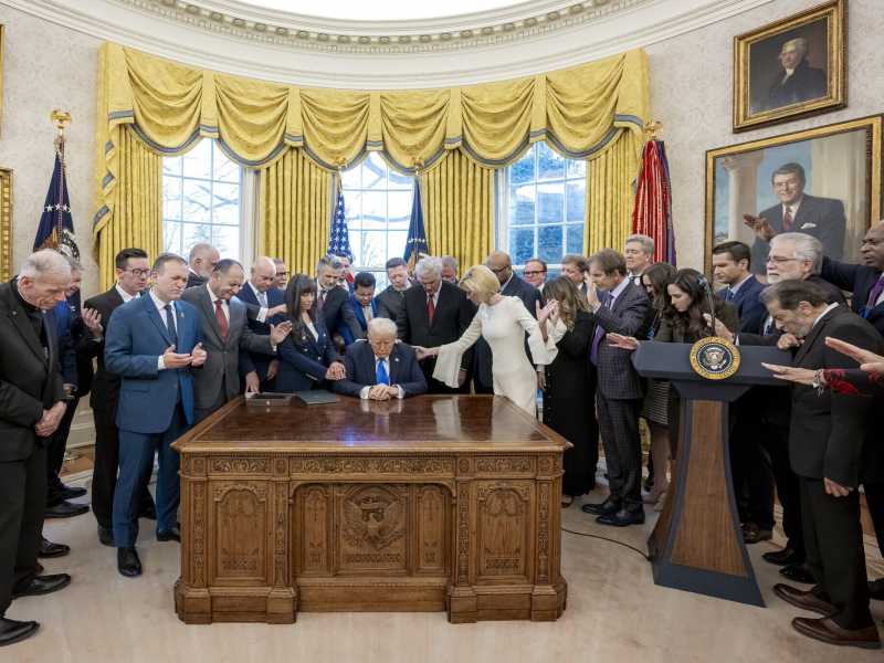 Foto tratta dal profilo X della Casa Bianca (@WhiteHouse)