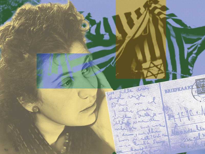 Etty Hillesum (elaborazione grafica di Enrico Cicchetti) 