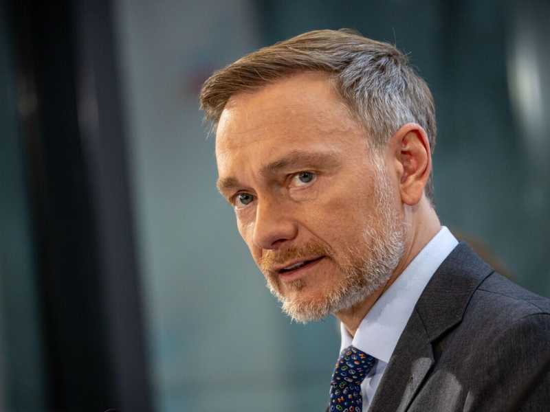 Christian Lindner, ex ministro delle Finanze tedesco (foto EPA) <br />