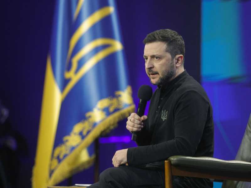 Volodymyr Zelensky (Ansa)