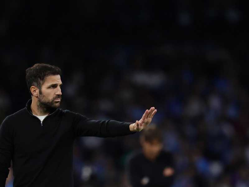 Cesc Fàbregas, 38 anni, è arrivato sulla panchina del Como nell’autunno del 2023 dopo aver cominciato nelle giovanili (foto LaPresse) <br />