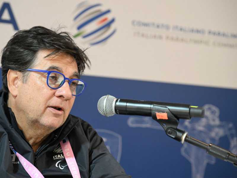 Luca Pancalli, presidente del Comitato italiano paralimpico (Foto ANSA)<div>&nbsp;</div>