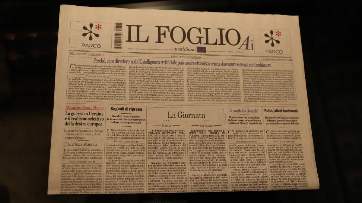 Competizione, efficienza, creatività. L’esperimento del Foglio AI riscuote successo, ed è solo l’inizio