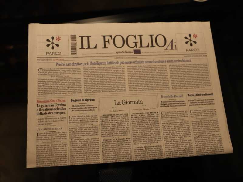 Recensire il Foglio AI. Grandi lezioni su curiosità e talento