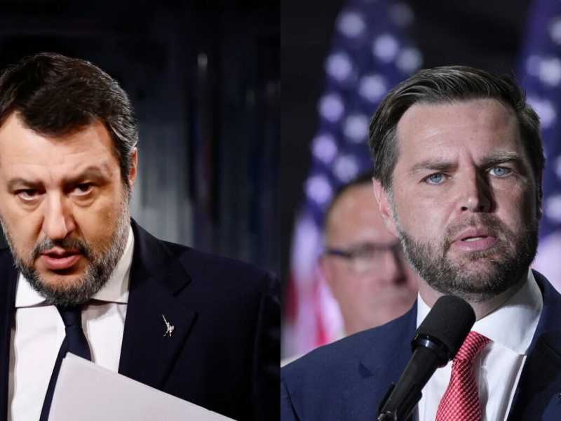 Salvini sente Vance e annuncia una missione negli Stati Uniti