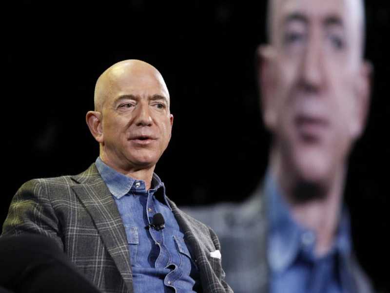 Jeff Bezos (foto LaPresse)